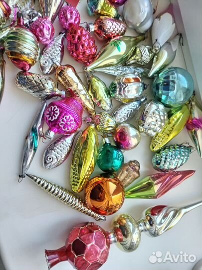 Елочные игрушки СССР