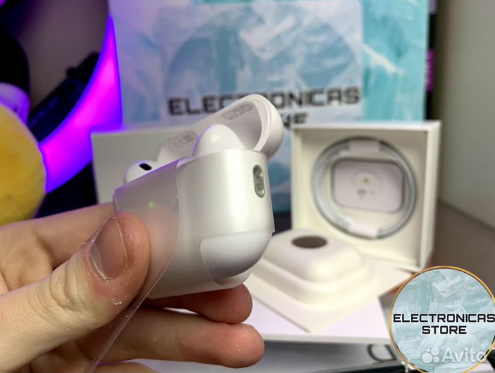 AirPods Pro 2 Apple Наушники Молочно-Белые