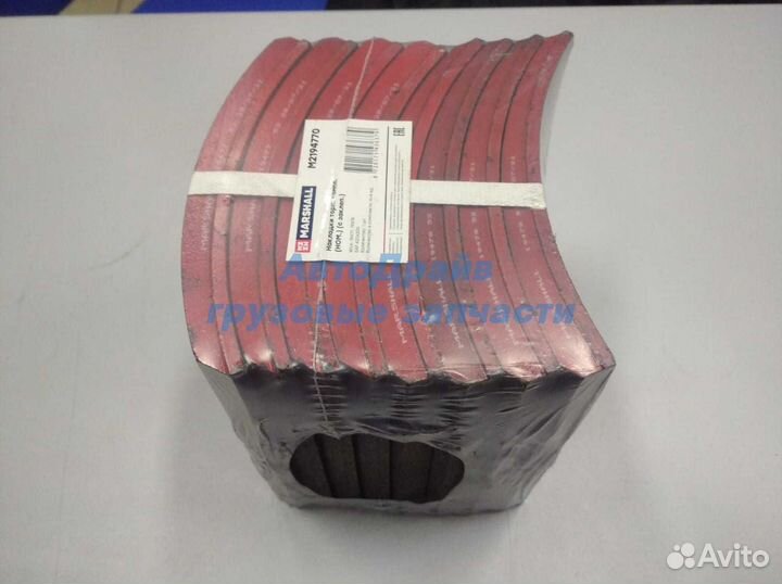 Накладки тормозные STD с заклепками WVA 19477 1947