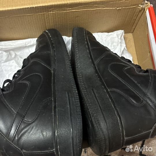 Кроссовки nike air force 1 high black оригинал