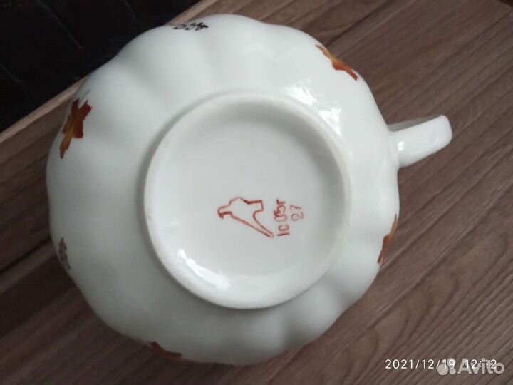 Сливочник/молочник Дулево,Вербилки