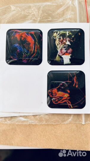 3d стикеры на телефон