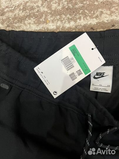 Шорты Nike tech fleece черные