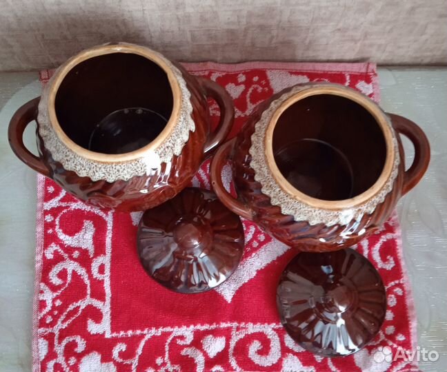 Глиняный горшок для запекания