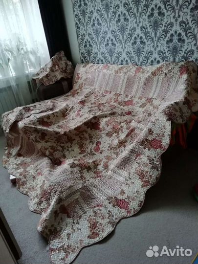 Покрывало жаккард евро 2 наволочки