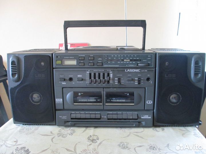 Lasonic CDP-999 1982г бумбокс редкий