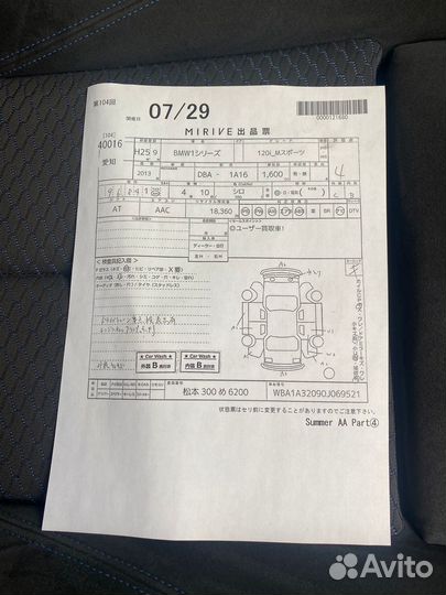 Bmw 1 series F20 в разбор