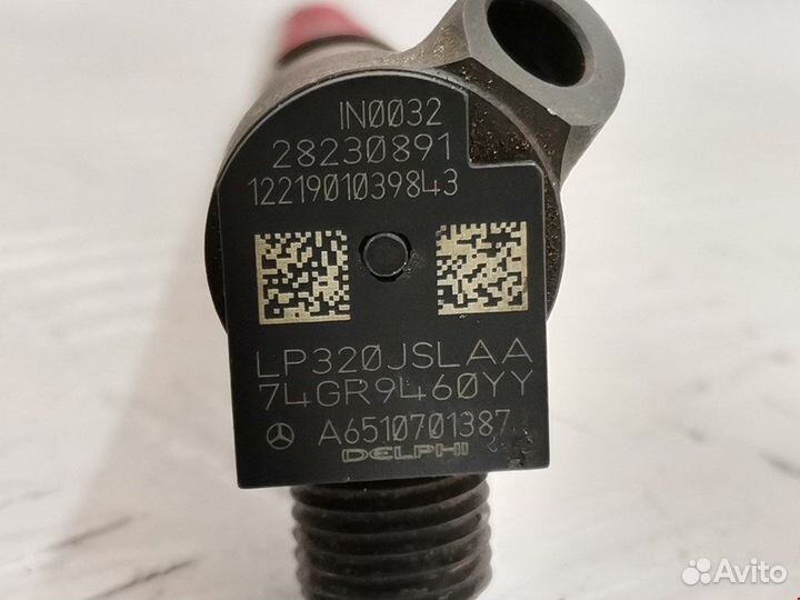 Форсунки 28230891/A6510701387 Mercedes-Benz 1.8CDI