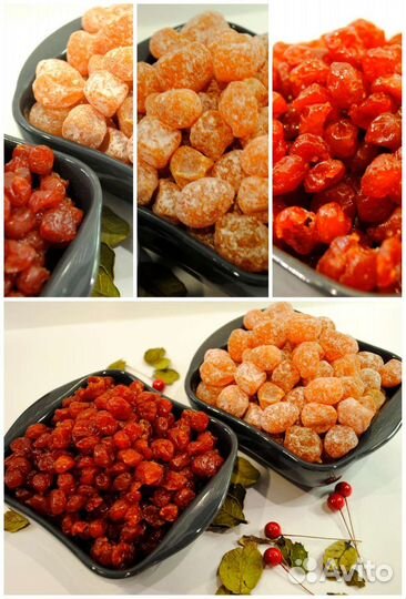 Цукаты, фрукты, конфеты в крафт упаковке, от 100 г