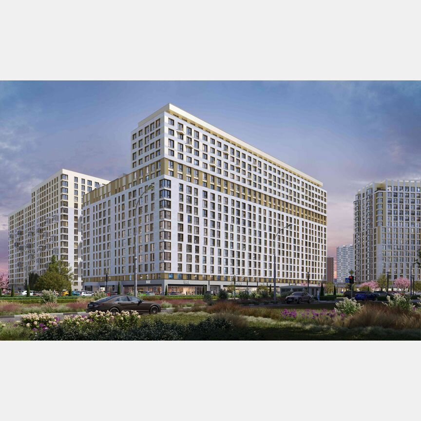 2-к. квартира, 59,2 м², 18/18 эт.