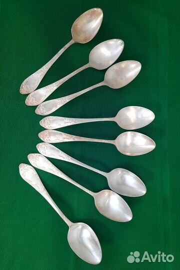 Мельхиоровые ложки и вилки