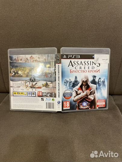 Assassin's Creed Братство Крови ps3