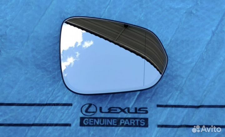Стекло правого зеркала Лексус RX с антибликом NEW