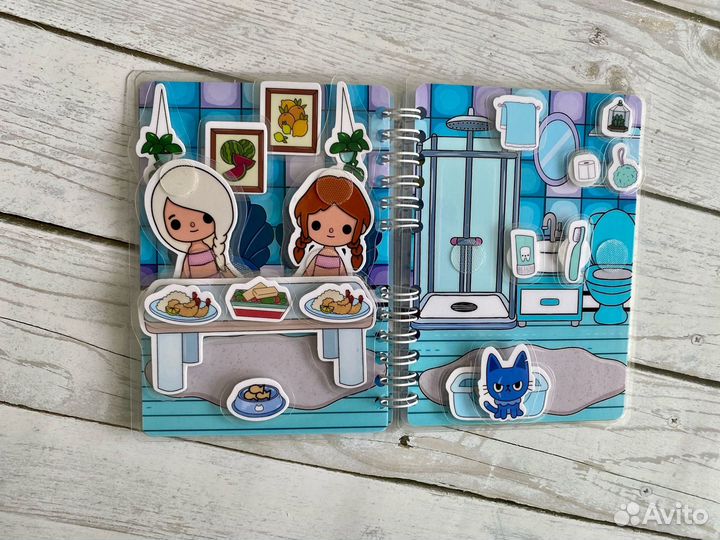 Тока бока альбом на липучках