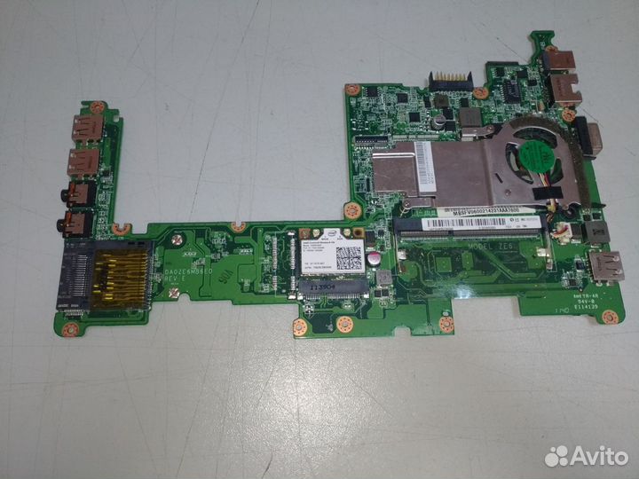 Материнская плата DA0ZE6MB6E0 rev E + охлаждение