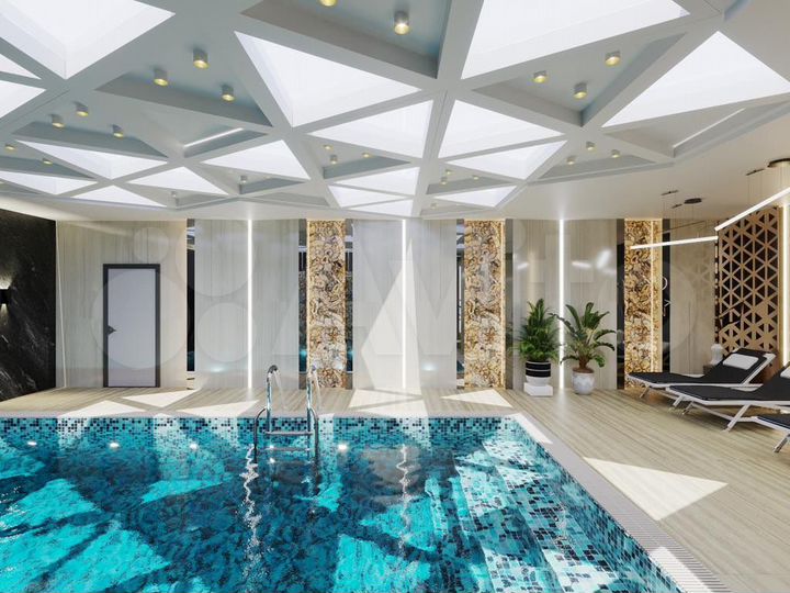 1-к. квартира, 50 м² (Турция)