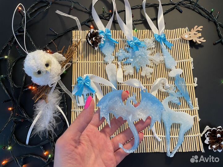 Новогодние игрушки ручной работы