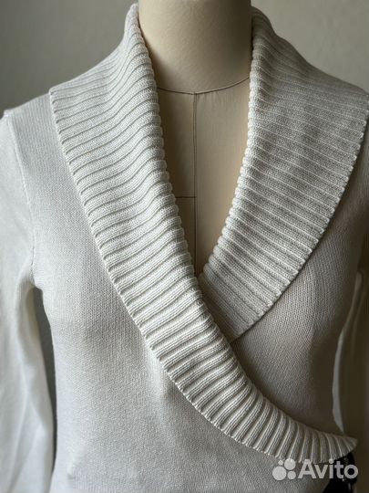 Платье Ralph Lauren белое с запахом