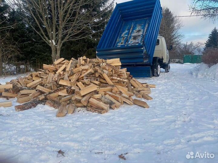 Дрова колотые березовые