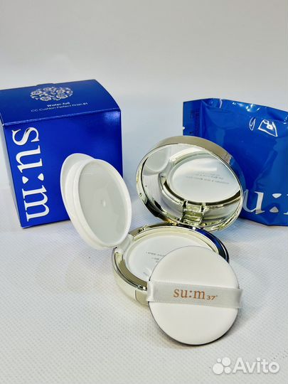 SUM37 Солнцезащ. кушон 50+++ Waterfull CC 01