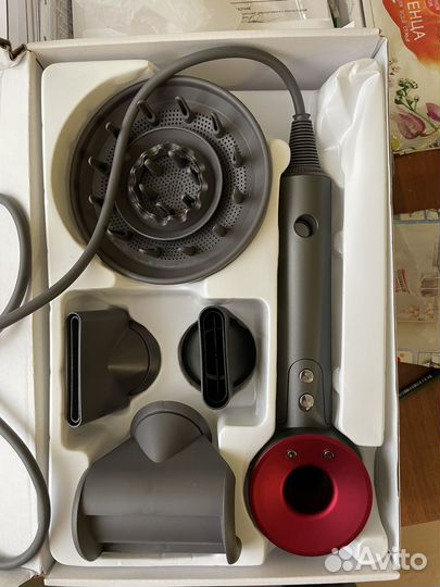 Фен новый с 5 насадками