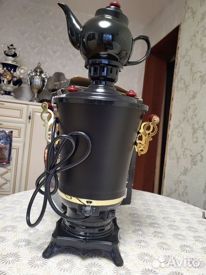 Самовар электрический расписной