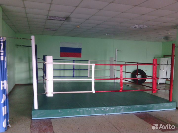 Ринг боксерский напольный рну3 на упорах