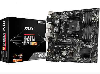 Комплект AMD Ryzen 5 5600G + MSI B450M PRO-VDH MAX