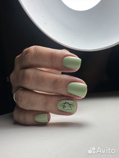 Маникюр покрытие гель-лаком