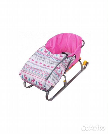 Санки Ника с чехлом на липучках