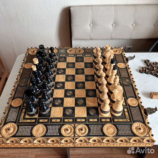 Нарды и шахматы 2в1