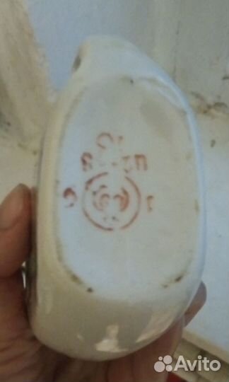 Кружка поильник керамика СССР цена за 2 винтаж