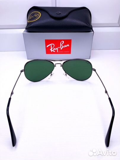 Очки Ray Ban Aviator Folding 3479 Зеленые