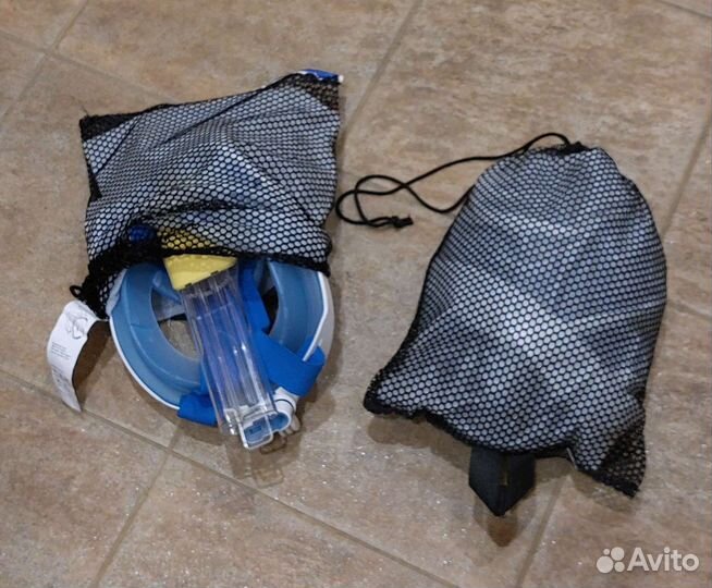 Маски, трубка, сумка для дайвинга