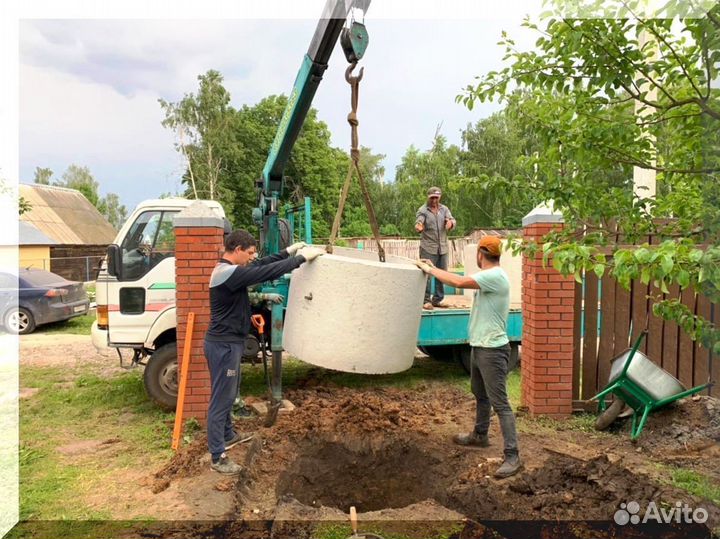 Септик под ключ. Рассрочка 12 мес