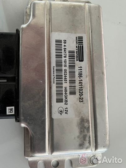 Эбу мозги на ваз granta