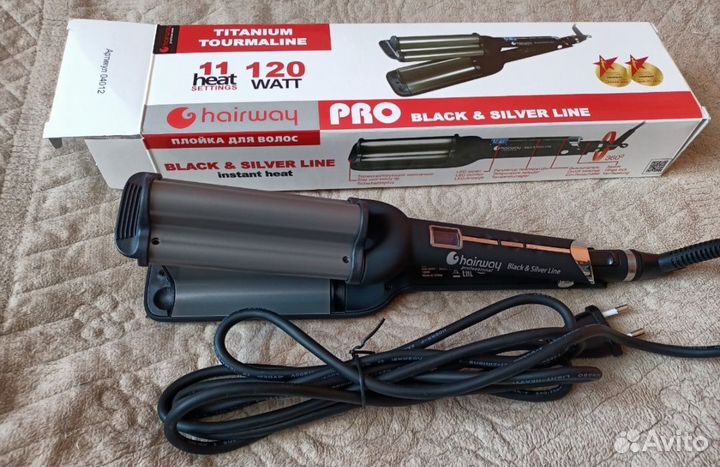 Выпрямитель плойка для волос hairway