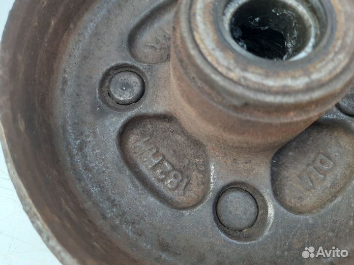 Барабан тормозной задний Daewoo Matiz