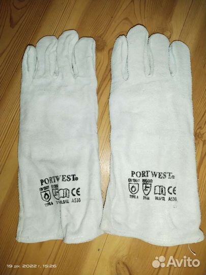 Перчатки для сварки, краги