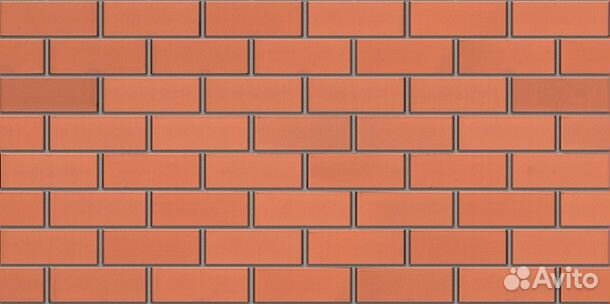Облицовочный кирпич красный гладкий 1,4 NF