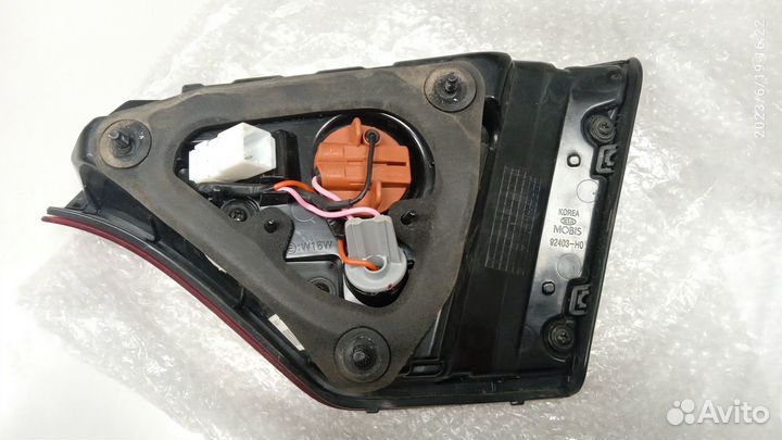 Фонарь внутренний задний левый Kia Rio