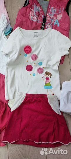 Вещи пакетом на девочку 4-5 лет