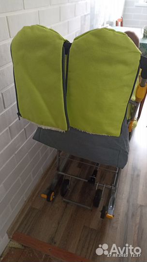 Санки коляска ника 7