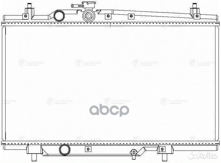 Радиатор охл. для а/м Geely Оtaka (07) /MK (06