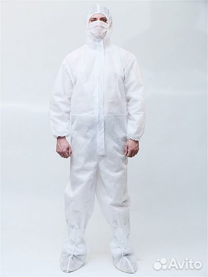 Комбинезон защитный одноразовый