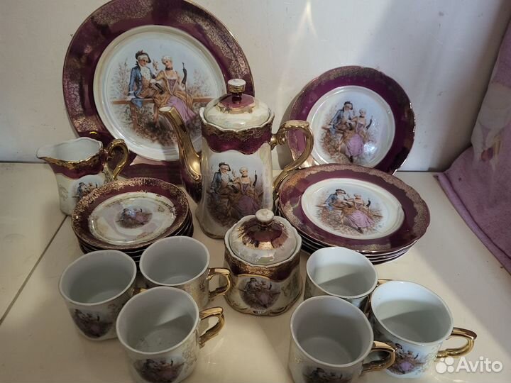 Набор чайный на 6 персон Япония тип Мадонна