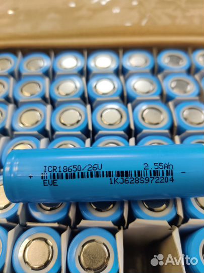 Аккумуляторы 18650 EVE 2600mah