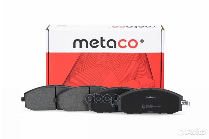 Колодки тормозные nissan patrol 97- перед. 3000