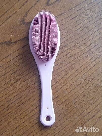 Щетка каучуковая душ-массаж Белый Кот