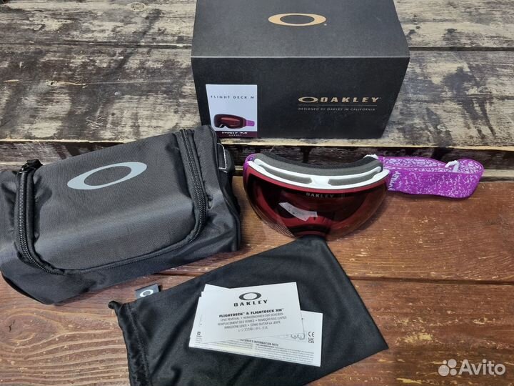 Маска горнолыжная Oakley Flight Deck Purple Новая